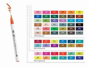 Kuretake Zig Clean Colour Real Brush Marker 80 Colours Set Smooth Pens