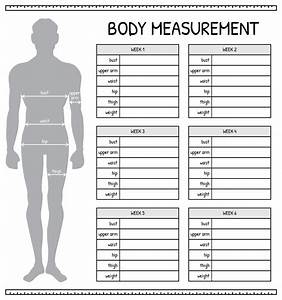 10 Best Printable Weight Loss Measurement Chart Pdf For Free At Printablee
