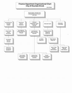 Finance Department Organizational Chart Mountain Brook Alabama