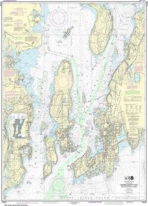 Noaa Nautical Chart 13223 Narragansett Bay Including Newport Harbor