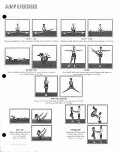 Printable Cheer Jumps Chart