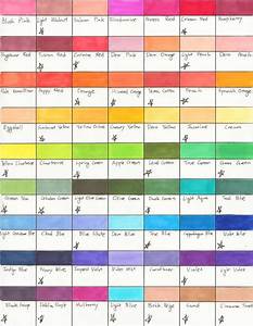 Prismacolor Color Chart I By Saintarsenic Prismacolor Prismacolor