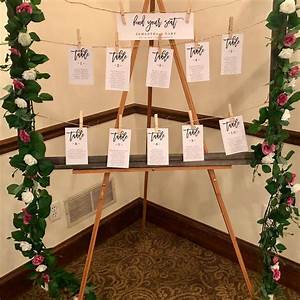 Easel Seating Chart Wedding Venues Wedding When I Get Married