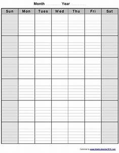 Blank Printable Calendar With Lines Calendar Template 2022