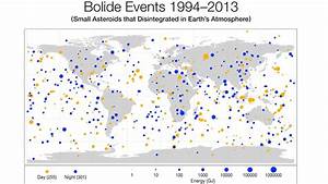 Image Of The Day Nasa S Map Of Earthly Asteroid Impact Electronic
