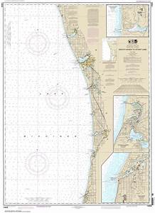 Themapstore Noaa Charts Great Lakes Lake Michigan 14906 South