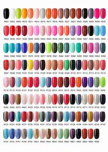 One Step Gel Polish Color Chart 01 Nail Colors Fall Pedicure