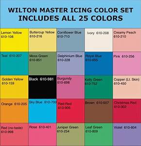 Wilton Icing Colors Chart Google Search Icing Color Chart Color