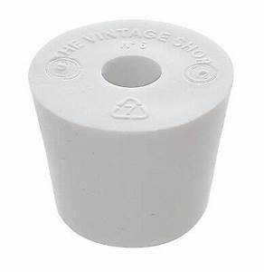Rubber Stopper Size 6 Drilled 742436714884 Ebay