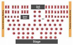 Billy Bobs Tickets Seating Chart Event Tickets Center