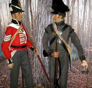 Life Size Figures Of An 89th Regiment Of Foot And A Canadian Voltiguer