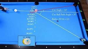 Follow Shots Angles Drill Angle Fraction Ball Aiming System Pool