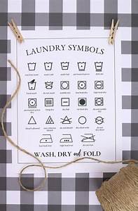 Printable Laundry Symbols Chart Crafts Mad In Crafts