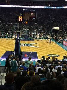 Close But Obstructed Spectrum Center Section 109 Review