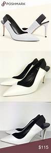M Gemi Ribobolo Colorblock Point Slingback Heels Great Preowned