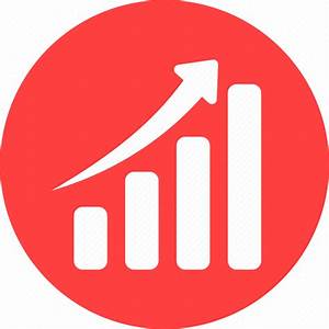 Chart Circle Graph Red Revenue Growth Icon Download On Iconfinder