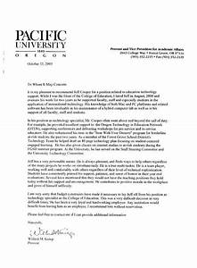 Recommendation Letter For Student Templates Free Printable