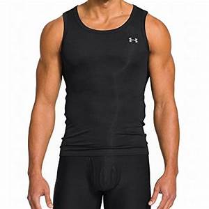 under armour under armour black mens size xl heatgear fitted muscle