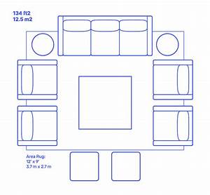 Living Room Layouts Dimensions Drawings Dimensions Com