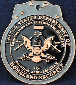 Us Immigration And Customs Enforcement New York Challengecoins Ca