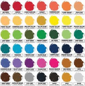 colour chart for daler rowney fw artist acrylic ink