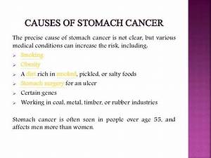 Stomach Gastric Cancer Causes Symptoms Diagnosis And Treatment