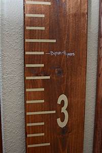 Personalized Growth Chart Decal Only To Apply To Your Own Etsy