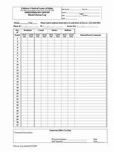 Tx Blood Glucose Log 2005 2022 Fill And Sign Printable Template