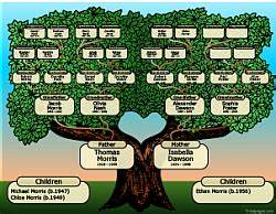 genealogy free family tree charts and forms family tree diagram