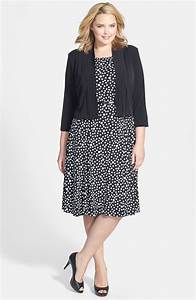  Howard Fit Flare Dress Jacket Plus Size Nordstrom