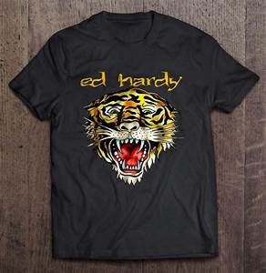 Ed Hardy Tiger Classic Unisex T Shirt Best Of Pop Culture Clothing