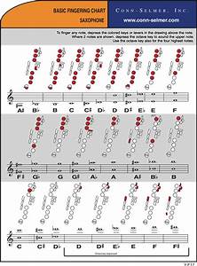 Saxaphone Selmer Tenor Saxophone Music Theory Music Notes Chart