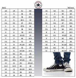 Shoes Size Conversion Chart Soleracks