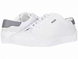 Boss By Hugo Boss Leather Zero Tenn Sneakers In White For Men Lyst