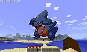 A Friend And I Just Made Gible In Minecraft Pokemon