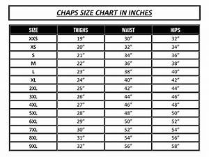 Sizes Chart And Sizing Guide Maker Of Jacket