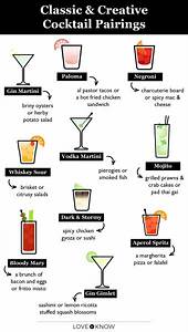 Cocktail Food Pairing Chart To Tempt Your Tastebuds Lovetoknow