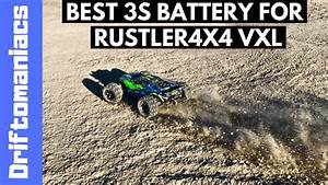 Best 3s Battery For Traxxas Rustler 4x4 Vxl First Bash Youtube