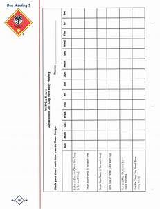 wolf 3a requirement chart keep your body healthy cub scouts