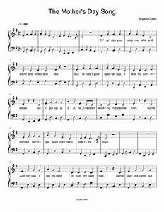 The Mother S Day Song Sheet Music For Piano Download Free In Pdf Or