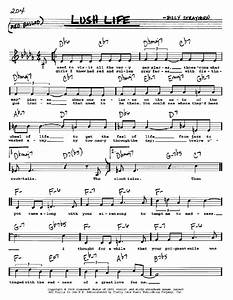 Lush Life Sheet Music By Billy Strayhorn Real Book Melody Lyrics