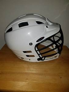 Cascade Cpv Lacrosse Lax Helmet White M L Medium Large Goalie Mid