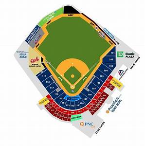 Coca Cola Park Seating Chart With Seat Numbers