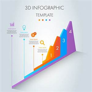 Colorful 3d Isometric Chart Infographic 1186734 Vector Art At Vecteezy