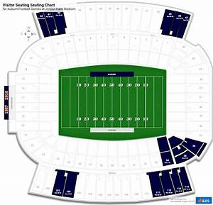 Auburn University Stadium Seating Chart Stadium Seating Chart