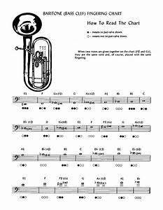 Baritone Chart Trumpet Chart Bass Clef Notes