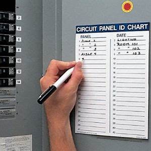 Circuit Panel Id Chart Kit Circuit Breaker Circuit Breaker Panel
