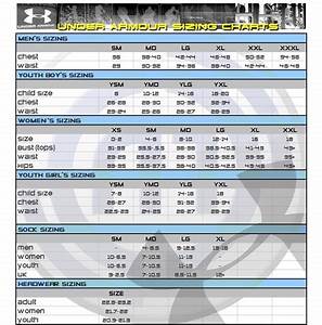 Are Under Armour True To Size Chart