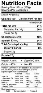 Nutritional Value Of Little Caesars Cheese Pizza Nutrition Pics