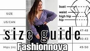 Fashion Nova Size Chart Plus Size Runc0mrade